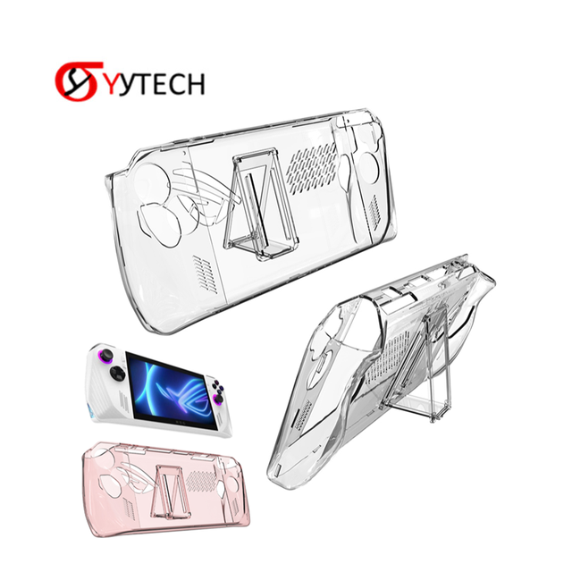 SYYTECH Game Console Controller Crystal Protective Case for Asus Rog Ally PC Shell Game Accessories
