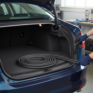 DOOR SEAL <b>RUBBER</b> TRUNK DOOR for Compatible with FORD MONDEO MK4 2007-2014 OEM 1502720 - Product Image 3
