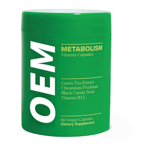 Suplemento sanitario Extracto de té verde orgánico Vitamina B12 Cápsulas Impulsor del metabolismo para adultos - Product Image 6