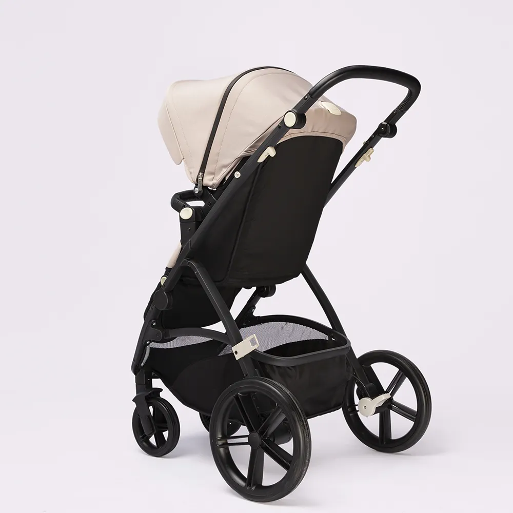 Purorigin Neues Design 2024 großer Raum Luxus-Kinderwagen für Babys Babykutschen Babywagen für 0-3 Jahre