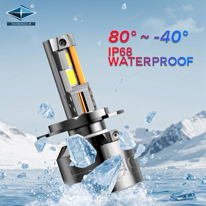 Đèn pha <span class=keywords><strong>LED</strong></span> ô tô <span class=keywords><strong>2025</strong></span>, cos/pha, 400W, 40000lm, 6500k, thiết kế 1:1, H4 H11 9005 9006, dùng để thay thế/sửa chữa đèn pha <span class=keywords><strong>LED</strong></span> - Product Image 3