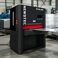 Livraison Rapide – Ponceuse Polisseuse Monophasée 220V pour Métal, Machine à Débavurer et Poncer
