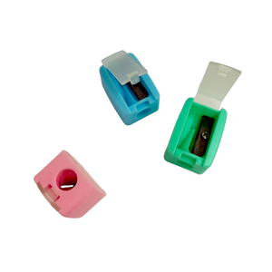 Juego de papelería y útiles escolares, sacapuntas portátil de material ABS, 3x2x1.5cm, nuevo, gran venta. - Product Image 1