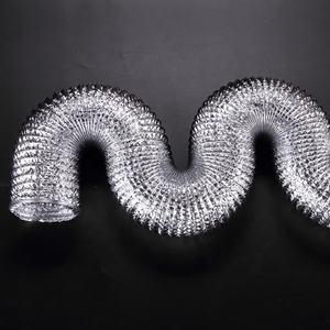 فتحة تهوية مجفف مرنة 4 بوصة لتكييف الهواء في الهواء الطلق أنبوب تسخين على النمط الصناعي - Product Image 5