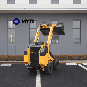 Minicargadora de Alta Calidad con Capacidad de 1400 kg, Máquina de Movimiento de Tierras con Dirección Independiente, Brazo Articulado, Cuchara de 0.15 m, Descarga de 1700 mm - Product Image 3