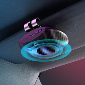 S11 Altavoz Bluetooth Manos libres Kit de coche Parasol Clip Receptor de audio inalámbrico Altavoz - Product Image 2