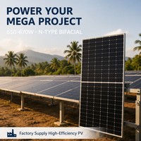 Panneau solaire bifacial TOPCon de type N 755W, efficacité maximale de 23,51%, 210R, 156 cellules, module photovoltaïque demi-coupées, fourniture d'usine