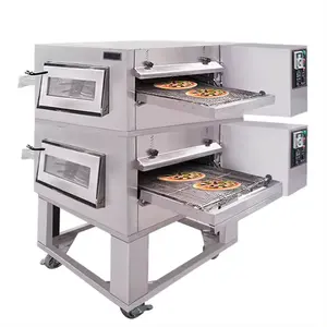 Commerciële Pizza Ovens Verkoop Automatische Commerciële Pizza Oven Elektrische Transportband Pizza Oven Met Goede Kwaliteit