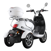 Yeni hareketlilik Scooter yaşlı 3 tekerlekli 500w yetişkinler için elektrikli Scooter Citycoco Scooter kıyıcı elektrikli üç teker bisikletler