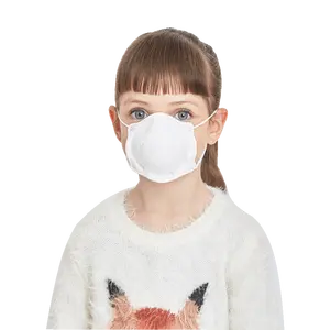 GB2626 KN95 çocuk bardak Msak tek kullanımlık 3D solunum çocuk yüz maskesi L-225P