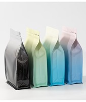 Pochette octogonale colorée auto-scellante en aluminium pour aliments pour animaux de compagnie, appâts de poisson, thé et emballages de collations