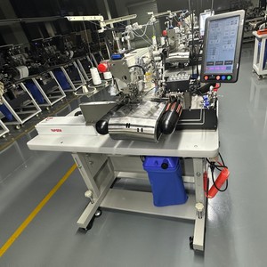 Machine à ourler informatisée TS-800 à point de surjet automatique pour usine de vêtements tricotés, t-shirts et sous-vêtements - Product Image 2
