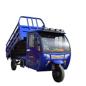 Cerrado volquete triciclo y carga de triciclo de motor de combustible <span class=keywords><strong>gasolina</strong></span> motorizado Triciclo de carga - Product Image 4