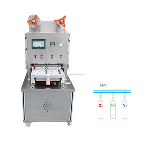 آلات أوتوماتيكية مستمرة لختم الخرائط الفراغية ، وجبات جاهزة ، صينية دجاج ، علبة سدادات تعبئة - Product Image 4