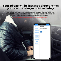 Localizzatore GPS 4G con Relè di Interruzione Carburante e Immobilizzatore Motore Anti-Jamming, Blocco IP, Programmazione USB/SMS e Monitoraggio