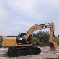 Excavatrice d'occasion CAT320D2L d'importation japonaise de haute qualité, en bon état de fonctionnement, matériel d'occasion Caterpillar 320D 325D 330