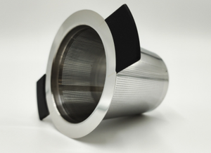 Colador de té de doble oreja de acero inoxidable de alta calidad y fácil de <span class=keywords><strong>limpiar</strong></span> - Product Image 2