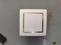 Commutateurs de lumière mats encastrés chromés, norme britannique unipolaire 220V/240V 10A/16A, interrupteurs muraux intelligents