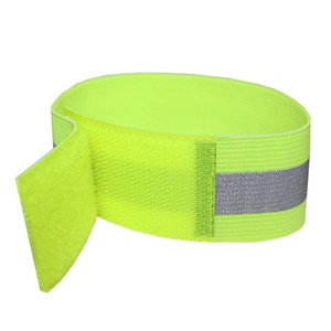 Alta visibilidad elástico reflectante brazalete pulsera banda de tobillo para la noche ciclismo - Product Image 1