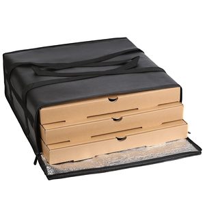 Bolsas Térmicas Impermeables de Tela No Tejida al por Mayor con Diseño de Letras para Transporte Profesional de <span class=keywords><strong>Pizza</strong></span> - Product Image 1