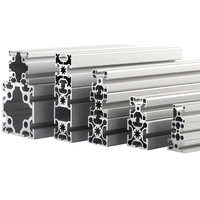 Profilé en aluminium industriel standard européen 4040, support de cadre et de profilé en aluminium pour l'assemblage d'équipements