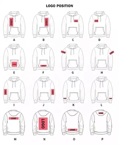 KGYA Enfants Contes Coton Plaine À Capuche Blanc Pull Sweat Polaire Enfants Garçons Filles Hoodies - Product Image 2