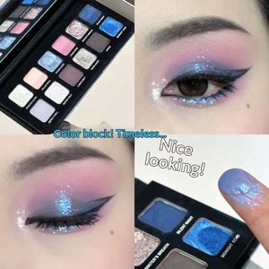 Paleta de sombras de ojos de 12 colores, pigmento vibrante, brillo duradero, acabado mate, serie <span class=keywords><strong>Wolf</strong></span> Moon - Product Image 6