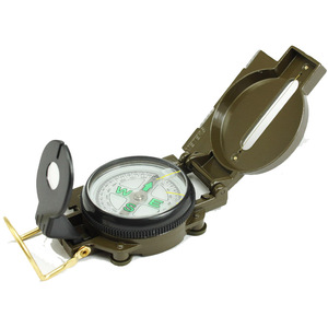 Boussole de survie multifonctionnelle en métal pour l'extérieur, Dc45 2a, étanche, résistante aux chocs, luminescente dans le noir, pour l'alpinisme, le camping et les voyages - Product Image 2