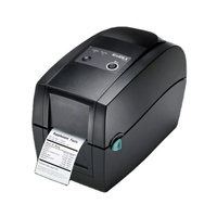 Printer Label Thermal Transfer Desktop Godex RT200 RT230 2 Inci 203/300dpi USB Serial Ethernet Pilihan Ekonomis
