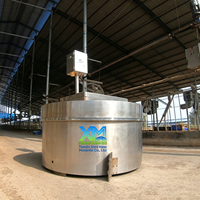 Robot pousseur d'aliments automatique pour ferme laitière, équipement d'alimentation des vaches, machine électrique à pousser la paille et la fourrage, système d'alimentation automatique