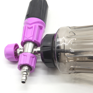 5000 PSI 1L Tuyết trong suốt bọt <span class=keywords><strong>Lance</strong></span> rửa xe tuyết dầu gội bọt pháo Vòi phun bằng thép không gỉ - Product Image 4