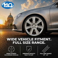 Jantes forgées en gros 19*8.5J 19*9.5J pour Mercedes-Benz 5x112, jantes argentées entièrement polies pour les classes C, E, S, GLC, OEM personnalisées