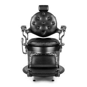 काले प्राचीन नाई कुर्सियों फैक्टरी प्रत्यक्ष बिक्री; नाई equiment और आपूर्ति के लिए barbershop; बाल सैलून सौंदर्य फर्नीचर - Product Image 5