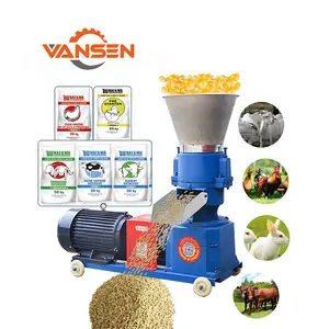 poultry feed manufacturing equipment animal feed processing machine rabbit chicken animal feed pellet making machine