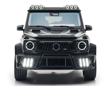 Pour mercedes-benz classe G W464 W465 G63 mise à niveau Kit de carrosserie Mansory en Fiber de carbone Style MSY pare-chocs avant et arrière passages de roue de capot