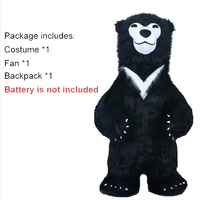 Costume de mascotte gonflable d'ours polaire en peluche géant Efun Carnaval Activité Spectacle Cartoon Martha Bear Fête d'anniversaire Accessoires de jeu de rôle