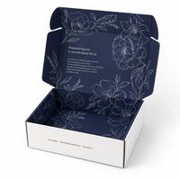 Cajas de Envío Personalizadas OEM del Fabricante, Color Azul Bebé, Rosa, Borgoña, Pequeñas y Grandes, Cajas de Papel para Suscripciones de Comercio Electrónico al por Mayor