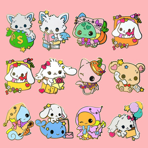 Trung Quốc Nhà sản xuất biểu tượng tùy chỉnh ve áo <span class=keywords><strong>pin</strong></span> dễ thương phim hoạt hình kim loại pins Trâm số lượng lớn mạ vàng cứng mềm men <span class=keywords><strong>pin</strong></span> tùy chỉnh - Product Image 5