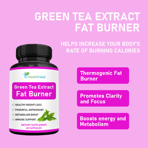 OEM ODM Factory Direct Green Tea Extract Fat Burner Capsules with Green Tea Promotes Clarity and Focus Immune Support Capsules - Product Image 2