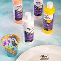 Mont Marte Acrylique de Coulée 240ml - Peinture Acrylique Couleur Blanc Titane