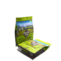 Emballage personnalisé pochette à fermeture éclair sacs en plastique logo pet snack sac de friandises pour chien sac de nourriture pour animaux de compagnie emballage
