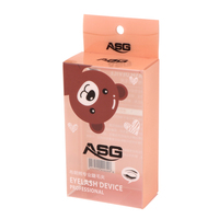 Bon marché Boîte en plastique transparent pliable suspendue Boîte en acétate d'impression colorée personnalisée