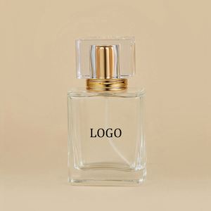 Factory Direct 30ml 50ml Thick Bottom Square Glass Spray <b>Bottles</b> Screw Top <b>Mist</b> Refillable Containers with Screen Spray Coating - Product Image 4