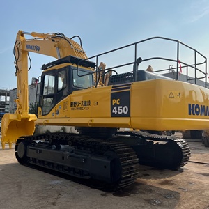 Excavadora de cadenas Komatsu PC 450, 45T de peso operativo, modelo 2020, con motor diésel, equipo de construcción usado, listo para alquilar. - Product Image 4