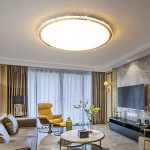 Plafonnier LED en cristal 2023 Élégant et moderne Luxe Luminaire de hall de 1 mètre avec corps de lampe en cuivre pour salon - Product Image 3