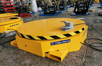 Plateforme tournante électrique pour palettes, capacité de charge 2000 kg, plateforme rotative manuelle pour l'emballage des palettes en entrepôt