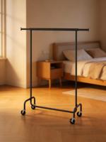 Centre commercial porte-vêtements magasin vêtements présentoir ménage vêtements collection suspendu support avec roues