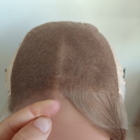 Perruque en cheveux humains 100% naturels, avec closure en dentelle suisse HD transparente 5x5, sans colle, bonnet moyen, ondulations naturelles, brun clair, vente en gros usine