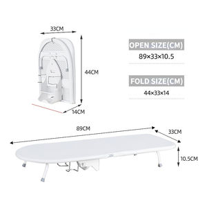 Tabla de <span class=keywords><strong>Planchar</strong></span> Eléctrica Portátil Ajustable Honwide, Plegable, de Pared, Reforzada, Moderna, para Sala de Estar - Product Image 6
