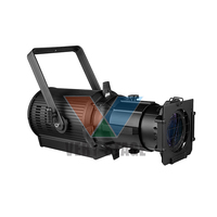 Projecteur profilé LED Zoom Leko Ellipsoidal 300W blanc chaud avec commande manuelle pour éclairage de scène de théâtre, exposition, mariage